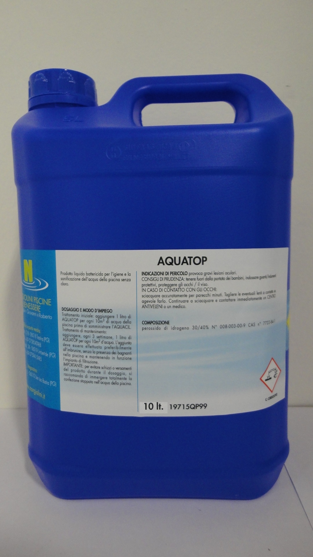 Aquatop 12 kg Oxygen - Recupero Acque Verdi - Clicca l'immagine per chiudere